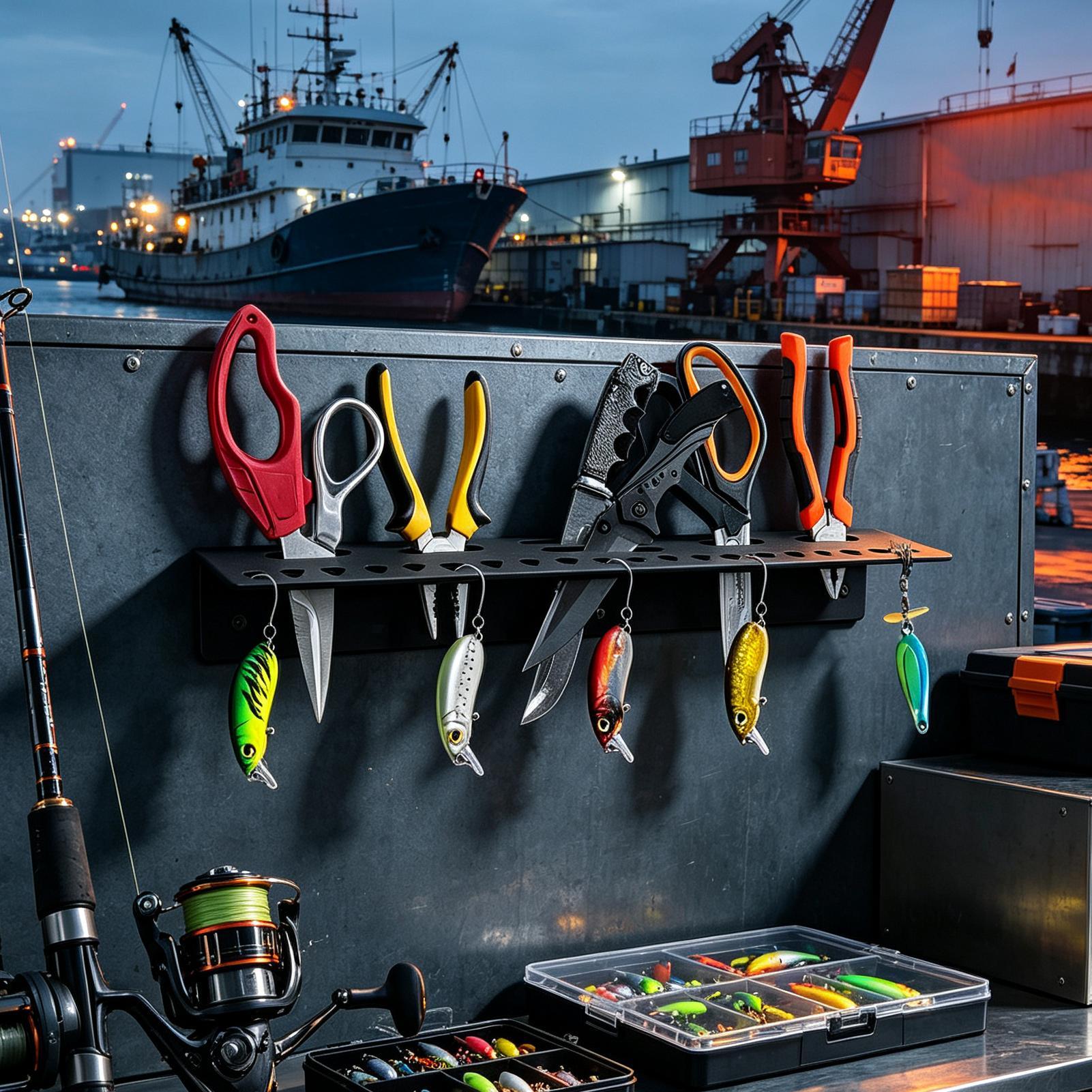 Organizador de Ferramentas de  - Fishing Kayak Rod Holder avaliação e preço