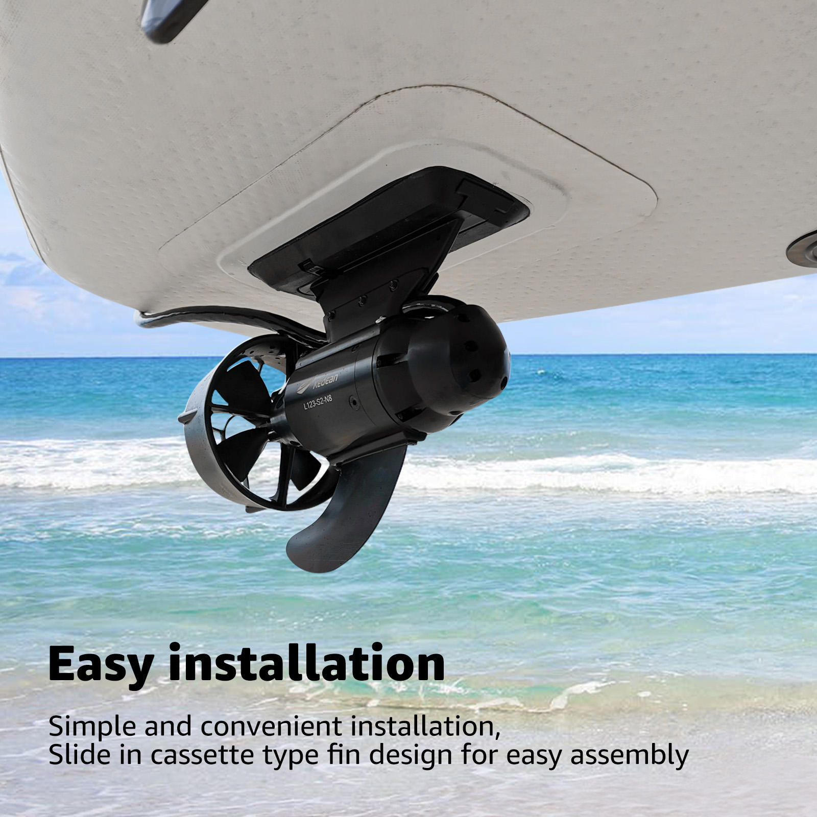 Motor Elétrico Subaquático de  - Fishing Kayak Crate avaliação e preço