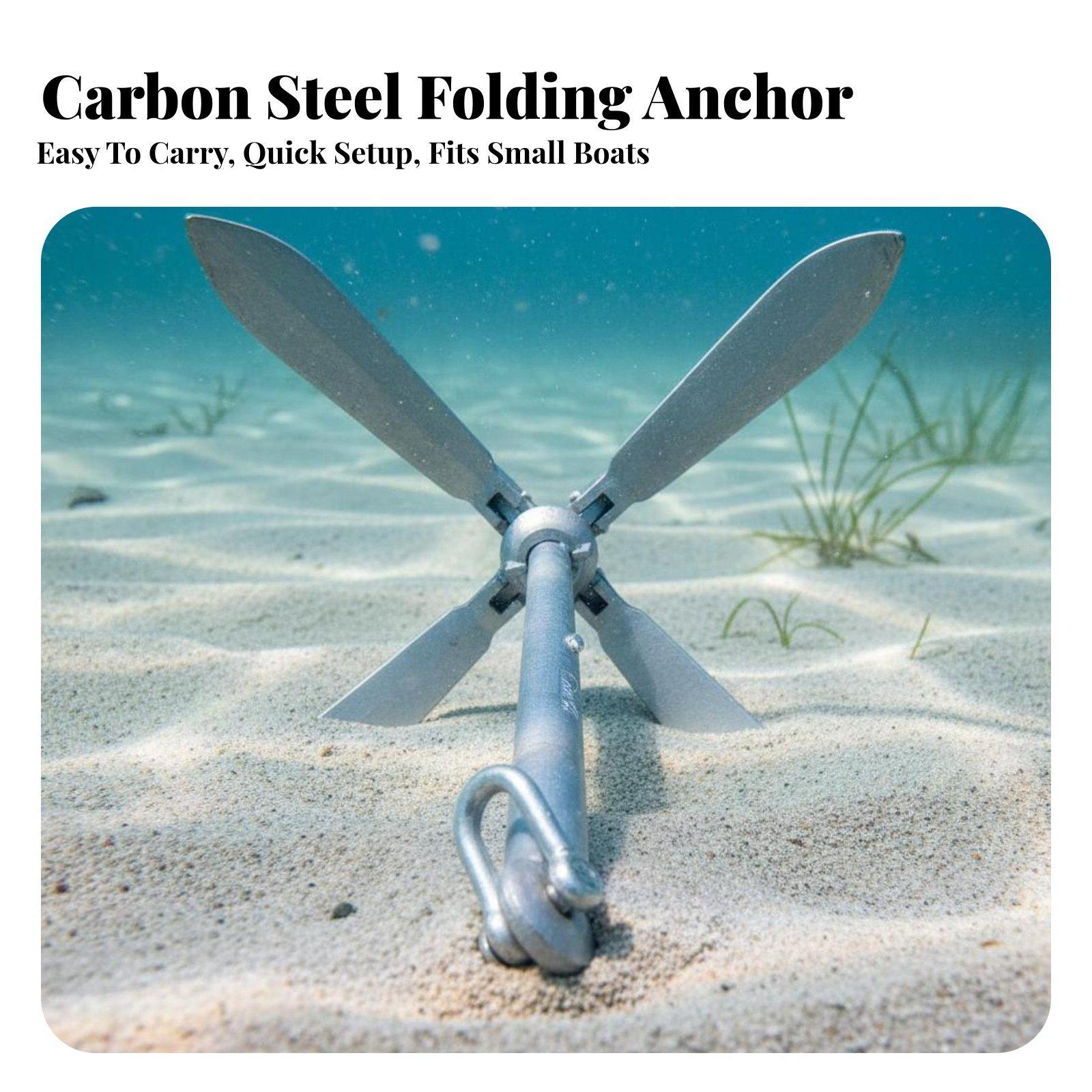 Âncora de Barco Galvanizada em - Fishing Kayak Anchor avaliação e preço