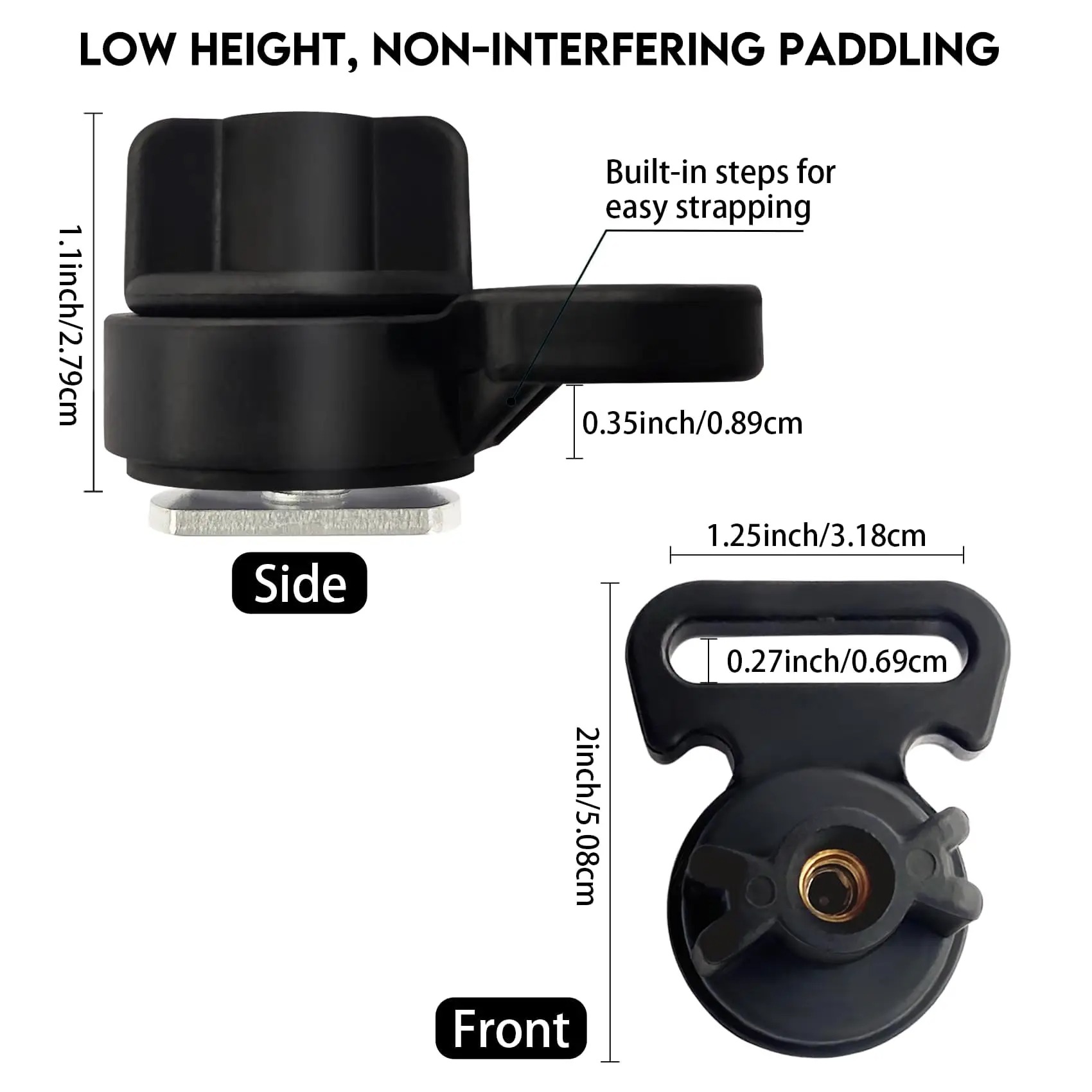 Faixa de caiaque para baixo, m - Fishing Kayak Rod Holder avaliação e preço